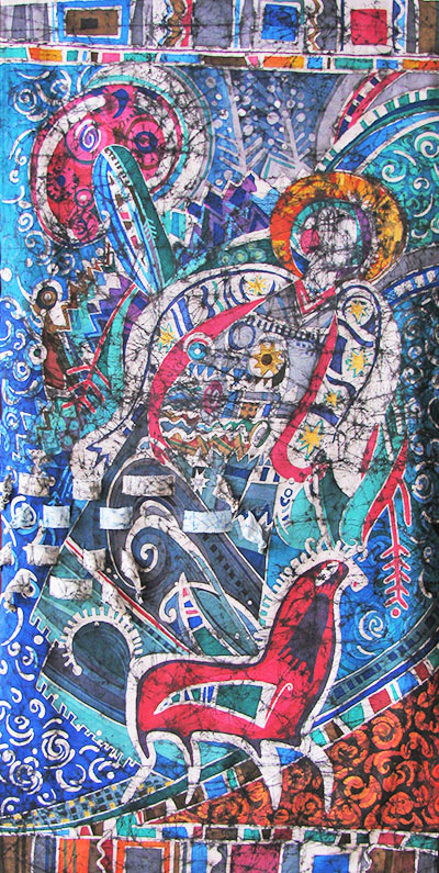 «Веснянка». 2010. Батик